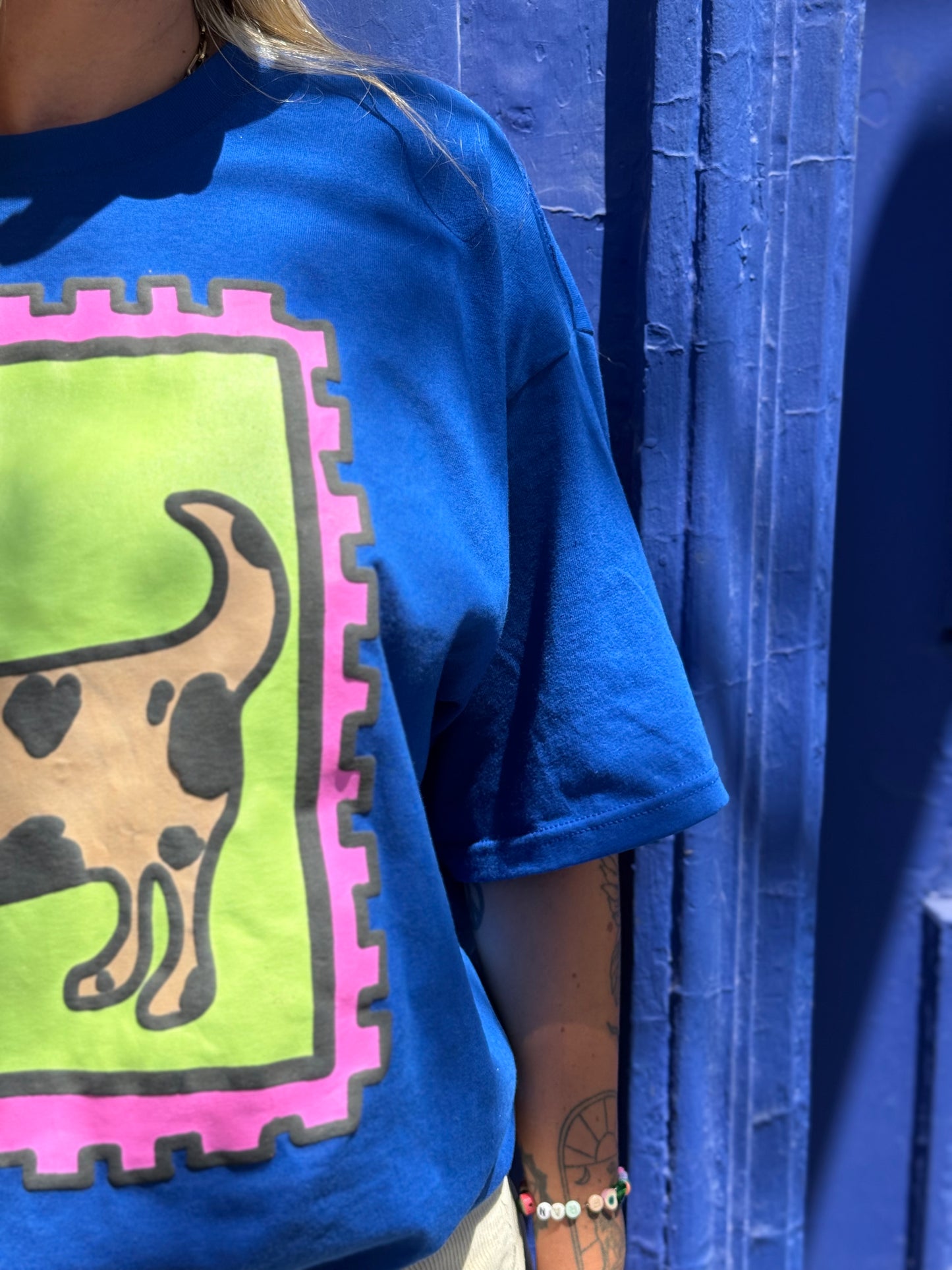 Drawn by Me Tee - Blue