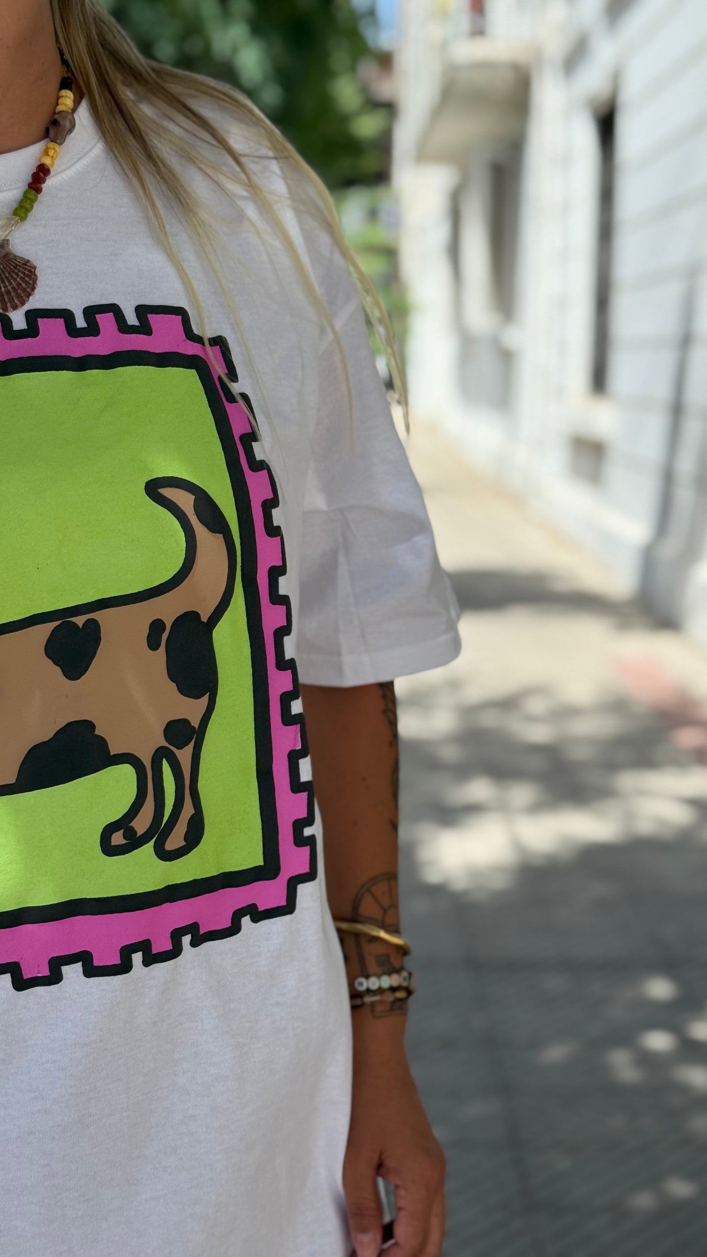 Drawn by Me Tee - White