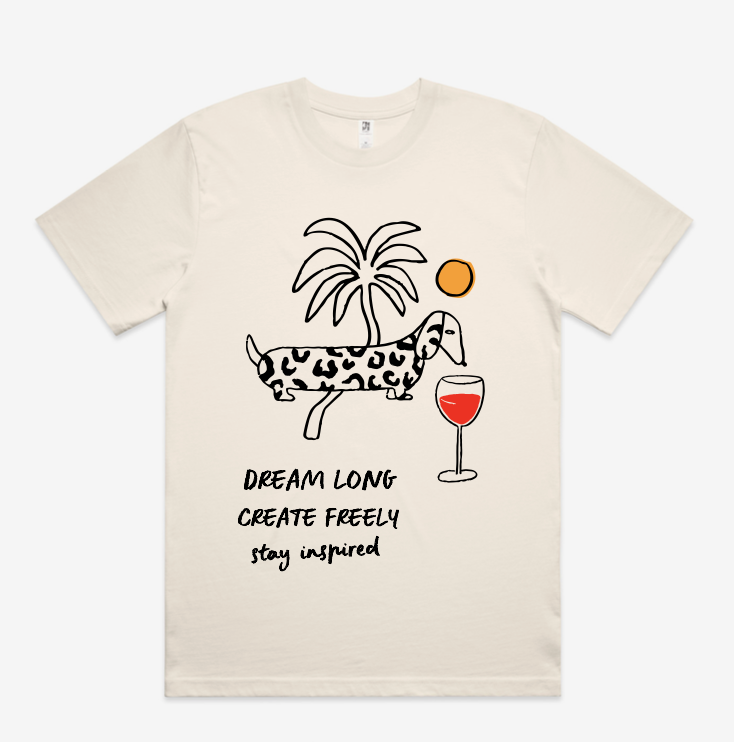 Dream Collection “Dream Long” Tee (front large print)
